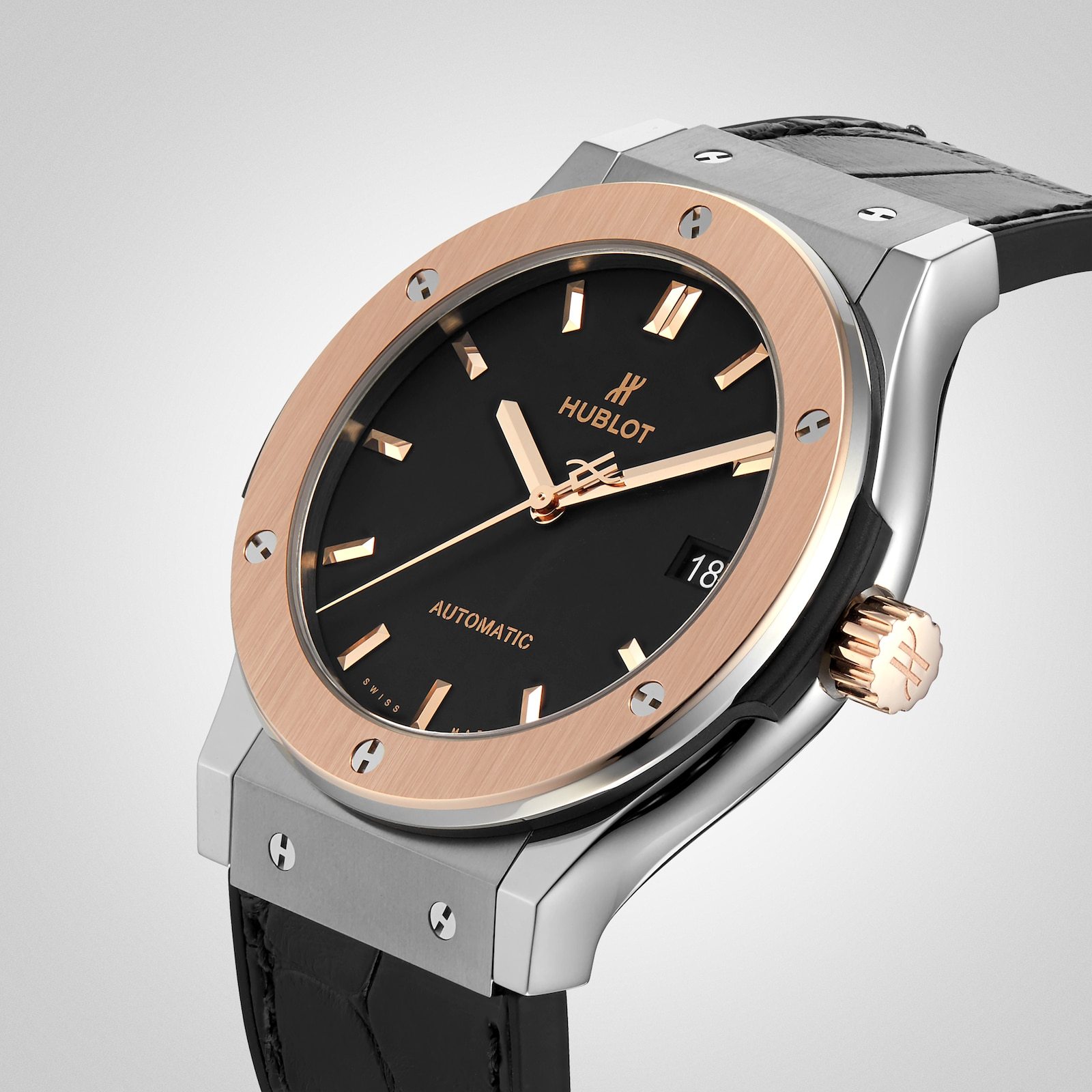 HB113 HUBLOT Classic Fusion Titanium King Gold 45mm 511.NO.1181.LR