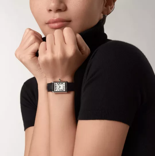 CA028 29.5mm CARTIER RELOJ TANK MUST