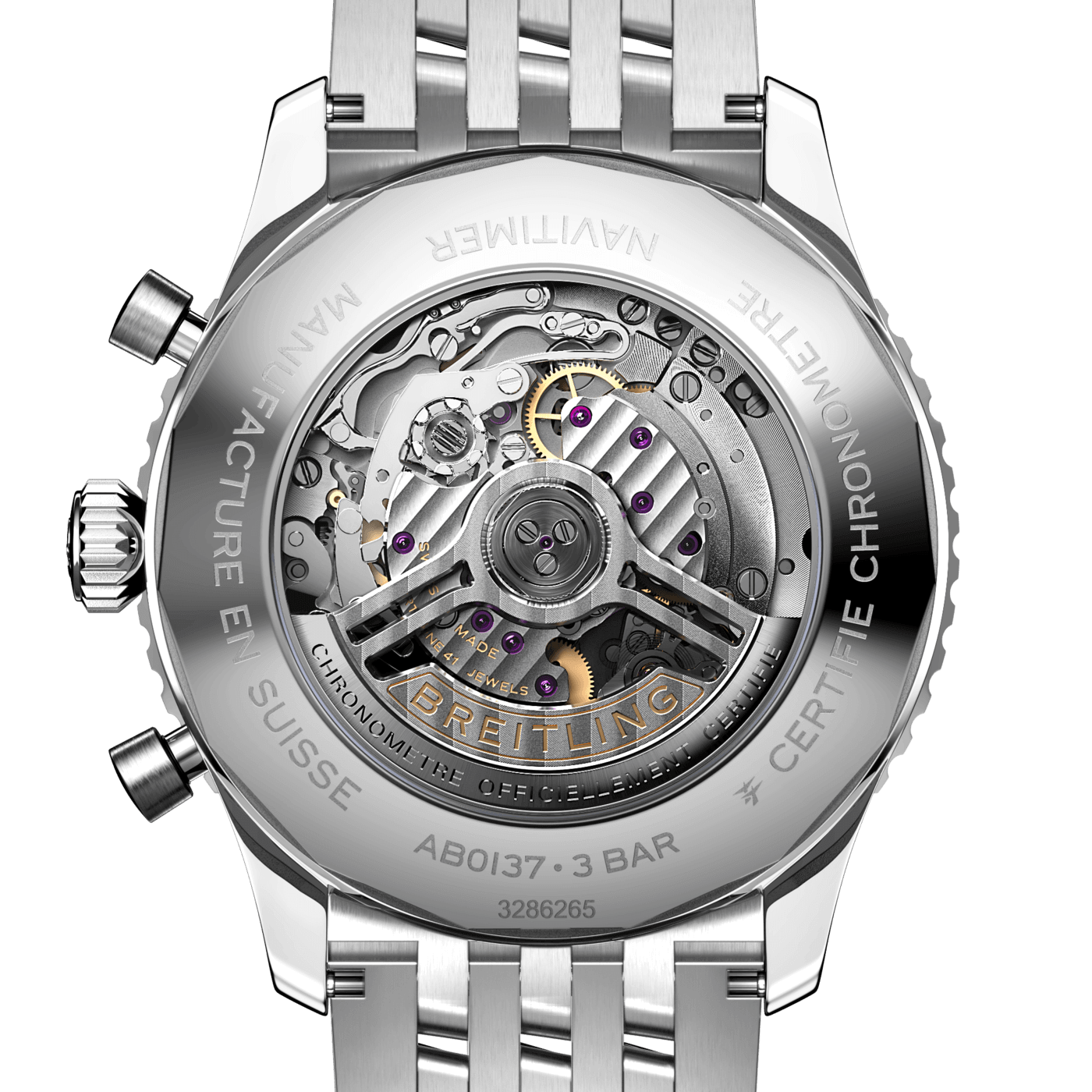 BR256 Breitling Navitimer B01 Chronograph 46 AB0137211C1A1