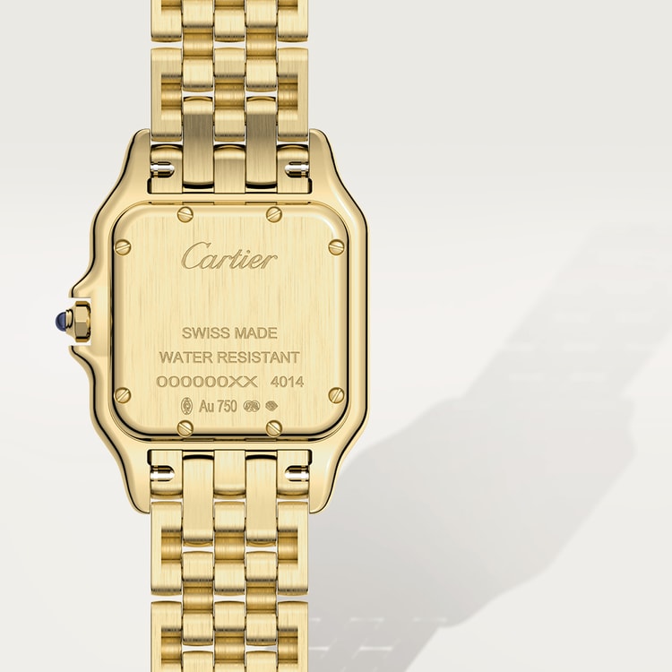 CA009 PANTHÈRE DE CARTIER WATCH Small model, quartz movement, yellow gold