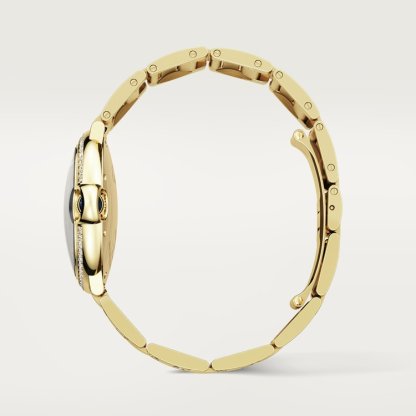 CA010 Ballon Bleu de Cartier watch, 36 mm, mechanical movement with automatic winding. Yellow gold