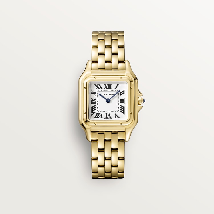 CA009 PANTHÈRE DE CARTIER WATCH Small model, quartz movement, yellow gold