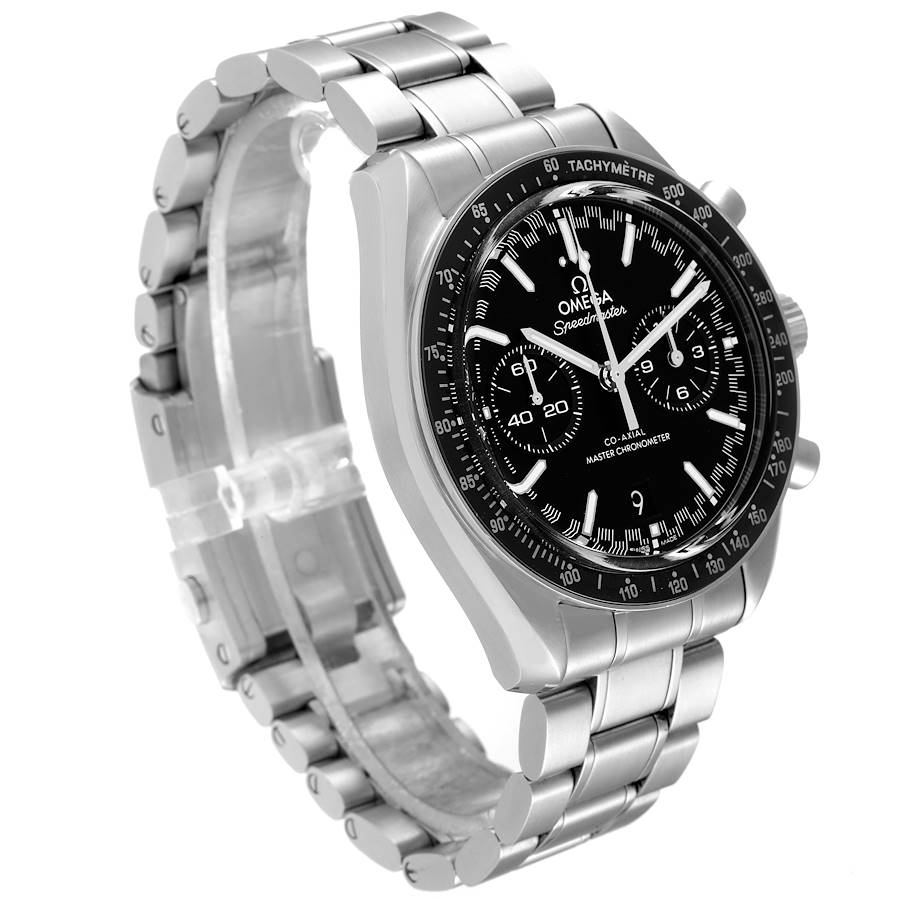 OM048 Omega Speedmaster Racing Co-Axial 44 Steel Mens Watch 329.30.44.51.01.001