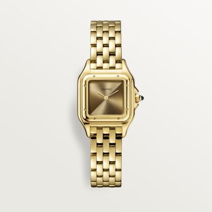 CA015 PANTHÈRE DE CARTIER WATCH Small model, quartz movement, yellow gold