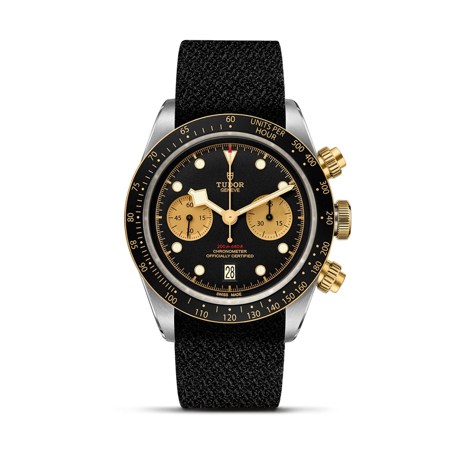 TU009 TUDOR Black Bay Chrono S&G 41mm Steel and Gold