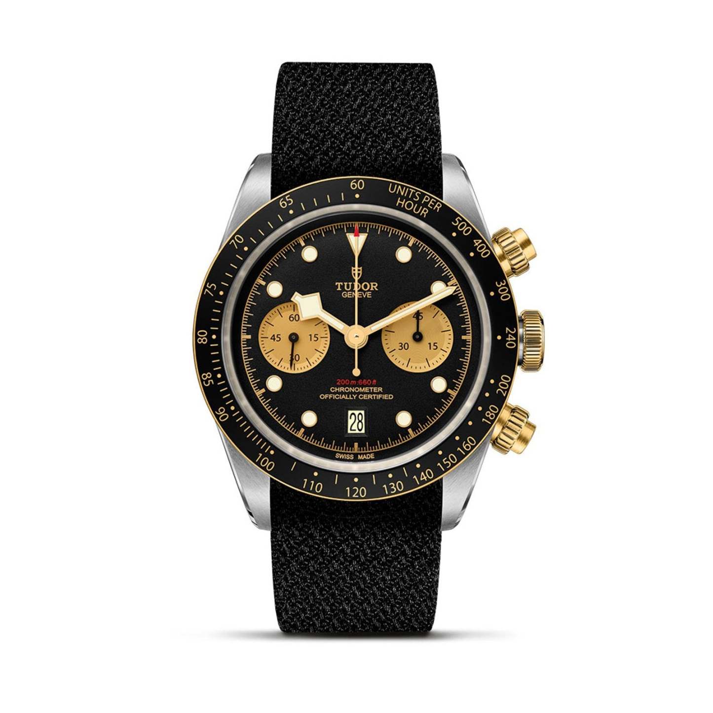 TU009 TUDOR Black Bay Chrono S&G 41mm Steel and Gold