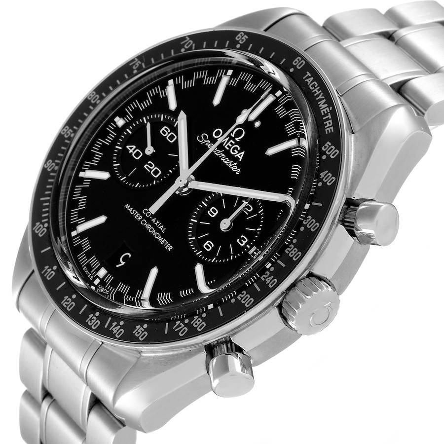 OM048 Omega Speedmaster Racing Co-Axial 44 Steel Mens Watch 329.30.44.51.01.001