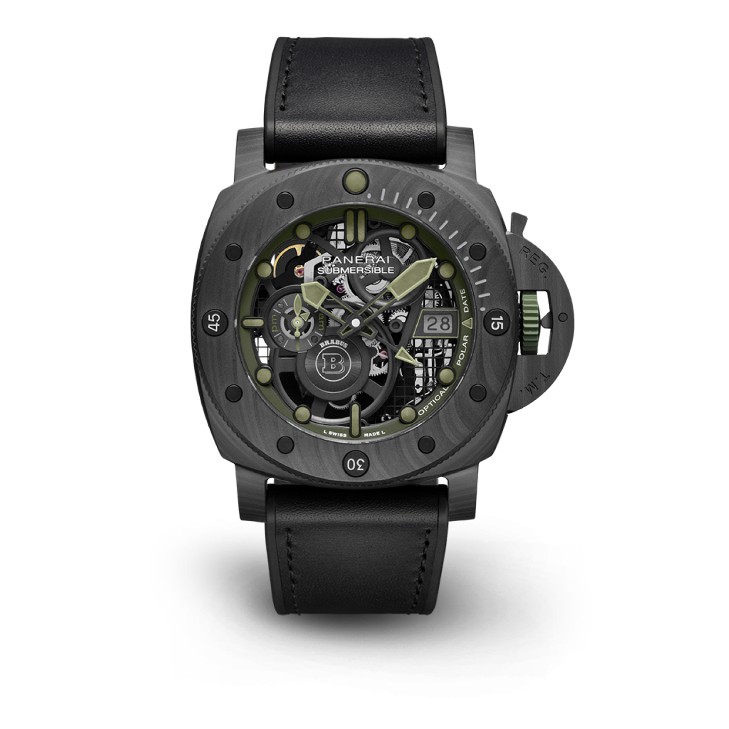 PA103 PANERAI Submersible S Brabus CarbotechTM PAM01283 47mm