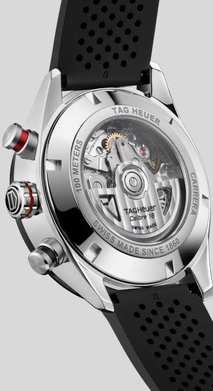 TAG075 TAG HEUER CARRERA Automatic Chronograph, 44 mm, Steel & Ceramic CBN2A1AA.FT6228