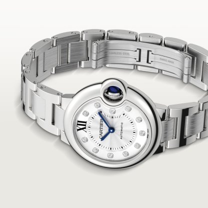 CA024 Ballon Bleu de Cartier watch, 33 mm, mechanical movement with automatic winding