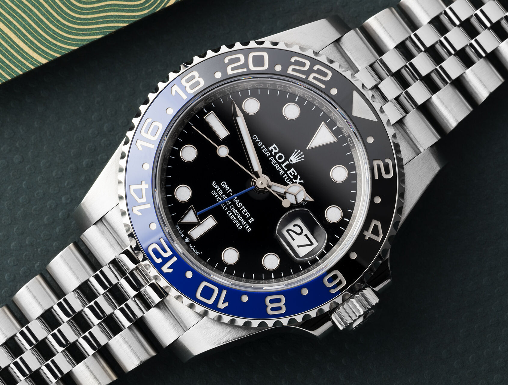 RL137  126710BLNR GMT-MASTER II "BATMAN" BRAND NEW