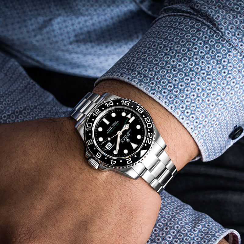 RL076  116710LN GMT-MASTER II "ALL BLACK"