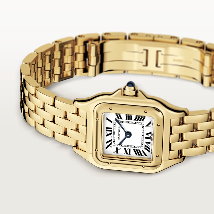 CA009 PANTHÈRE DE CARTIER WATCH Small model, quartz movement, yellow gold