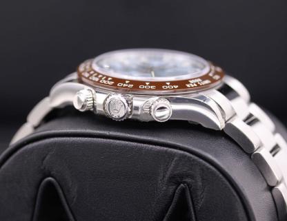 RL107 Rolex Daytona 50th Anniversary Edition 40mm 116506 Ice Blue Baguette Diamond Dial