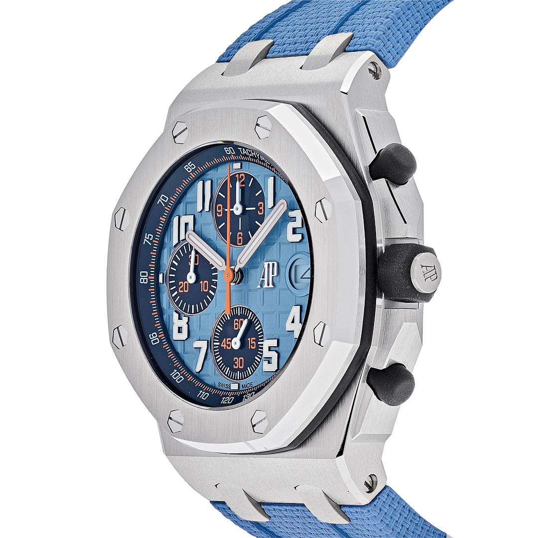 AP096 Audemars Piguet Royal Oak Offshore Chronograph 42mm Steel Blue Dial 26238ST.OO.A340CA.01