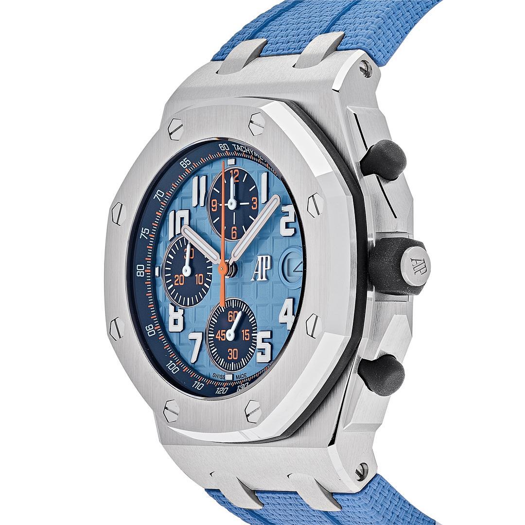 AP096 Audemars Piguet Royal Oak Offshore Chronograph 42mm Steel Blue Dial 26238ST.OO.A340CA.01
