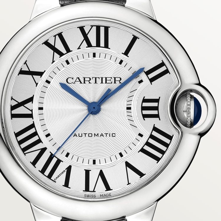 CA008 Reloj Ballon Bleu de Cartier, 36 mm, movimiento mecánico de carga automática.