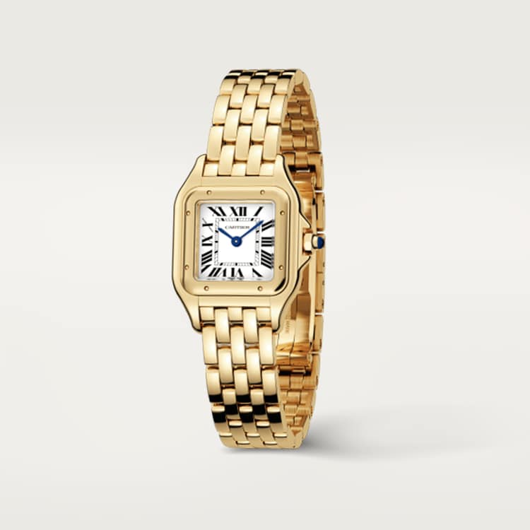 CA009 PANTHÈRE DE CARTIER WATCH Small model, quartz movement, yellow gold