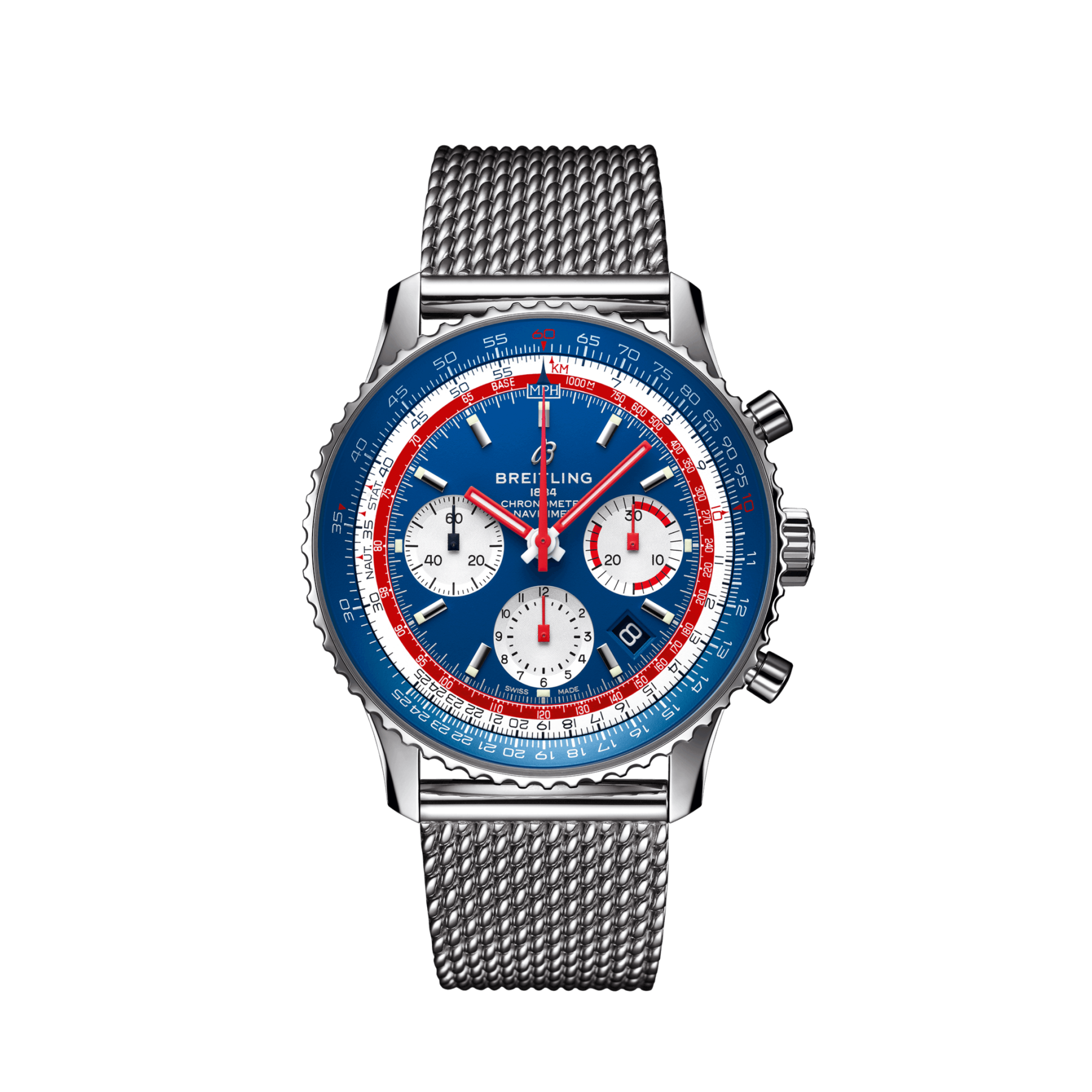 BR297 Breitling Navitimer B01 Chronograph PAN AM AB01212B1C1A1
