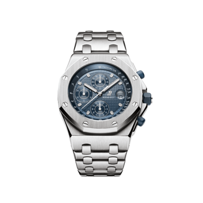 AP266 Audemars Piguet Royal Oak Offshore Chronograph 42mm Steel Blue Dial 26238ST.OO.2000ST.01
