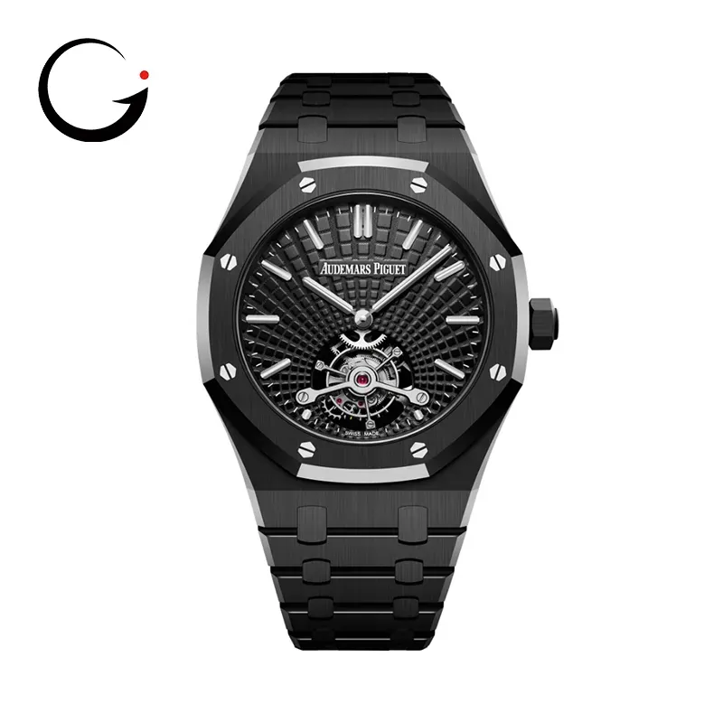 AP208 Audemars Piguet Royal Oak Tourbillon Extra Thin Black Ceramic 26522CE.OO.1225CE.01
