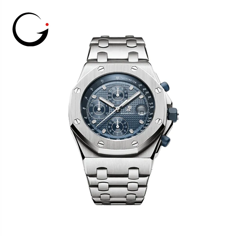 AP266 Audemars Piguet Royal Oak Offshore Chronograph 42mm Steel Blue Dial 26238ST.OO.2000ST.01