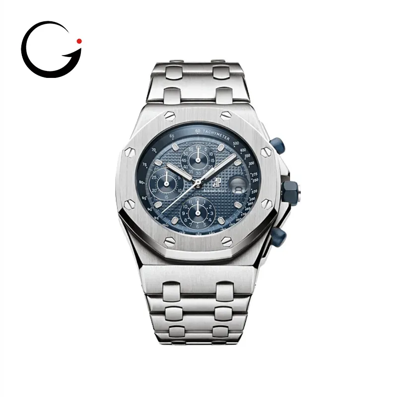 AP266 Audemars Piguet Royal Oak Offshore Chronograph 42mm Steel Blue Dial 26238ST.OO.2000ST.01