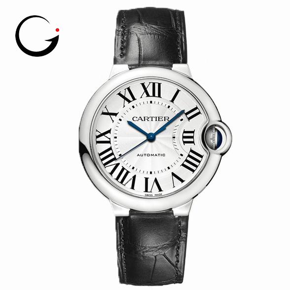 CA003 Reloj Ballon Bleu de Cartier, 42 mm, movimiento mecánico de carga automática.
