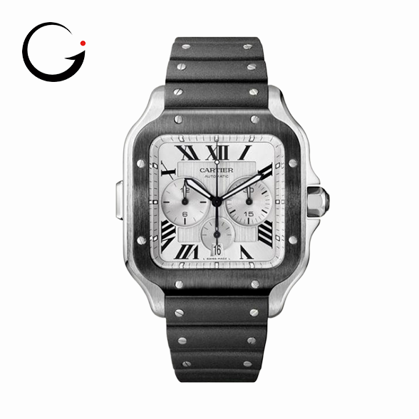 CA011 SANTOS DE CARTIER CHRONOGRAPH WATCH WSSA0017