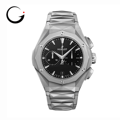 HB110 HUBLOT Classic Fusion Chronograph Orlinski Full Titanium 41mm 549.NI.1270.NI.ORL23