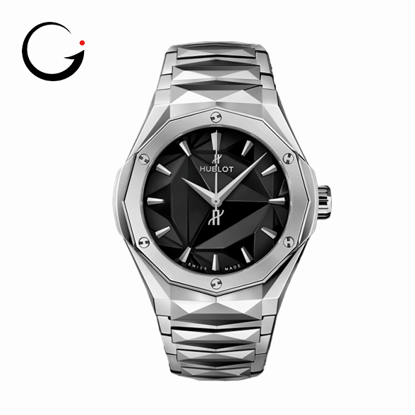 HB128 HUBLOT Classic Fusion Orlinski Bracelet Titanium 40mm 550.NS.1800.NS.ORL22