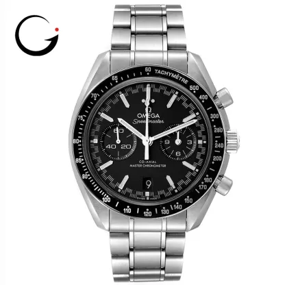 OM048 Omega Speedmaster Racing Co-Axial 44 Steel Mens Watch 329.30.44.51.01.001