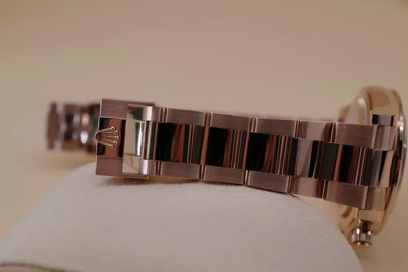 RL009  Cosmograph Daytona 116505 Black Diamond Dial Everose Gold Watch