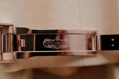 RL009  Cosmograph Daytona 116505 Black Diamond Dial Everose Gold Watch