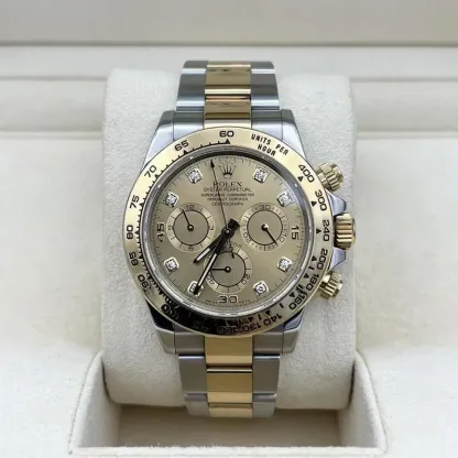 RL024  116503 Cosmograph Daytona "Diamond Dial" New Model "Full Set"