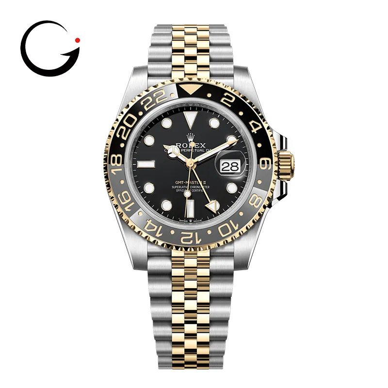 RL037  116713LN GMT-Master II "Gold & Steel" "NOS" Complete Set