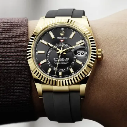 RL047  130018 Sky Dweller "Brand New" Yellow Gold "Annual Calendar"