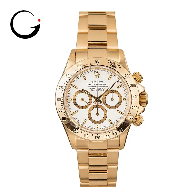 RL051  Cosmograph Daytona 116508 40mm 18ct Yellow Gold Automatic White Dial