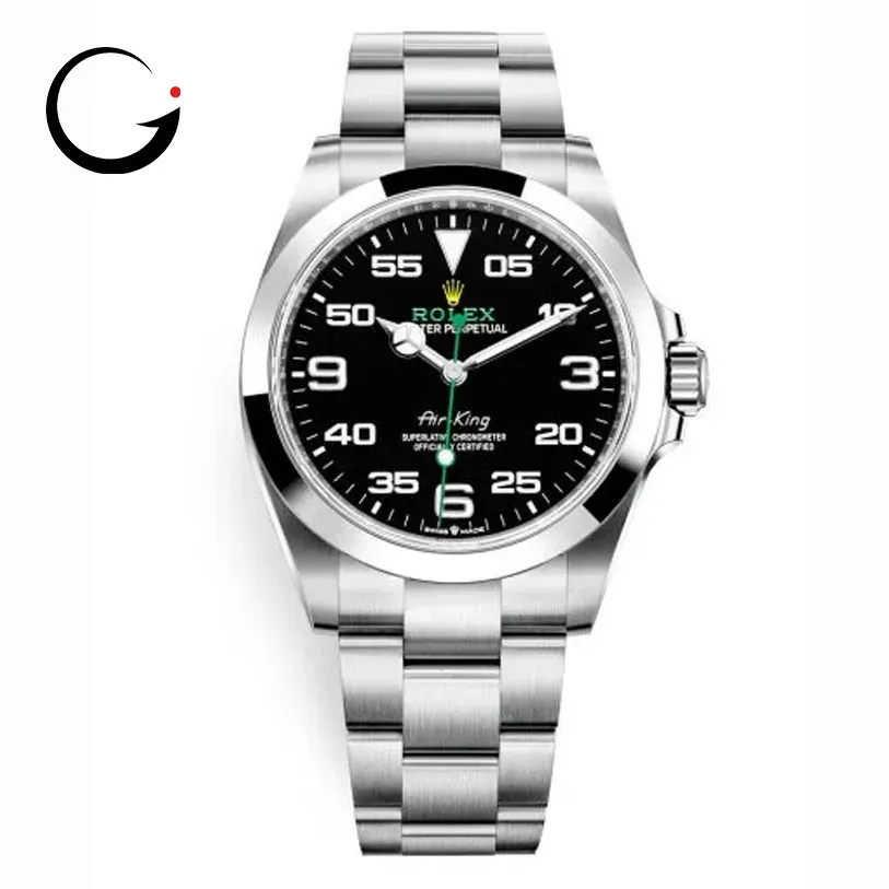 RL060 Rolex Air-King 126900 Oyster Perpetual Black 40mm Men’s Watch