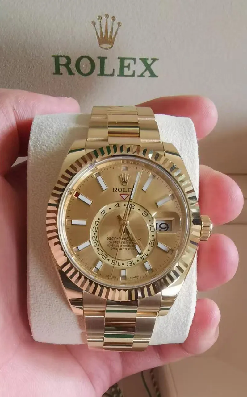 RL061  326938 Sky-Dweller Champagne-Colour - New