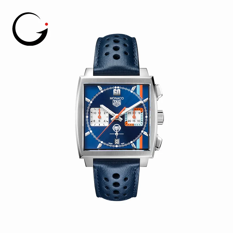 TAG005 TAG HEUER MONACO X GULF Automatic Chronograph - Diameter 39 mm CBL2115.FC6494