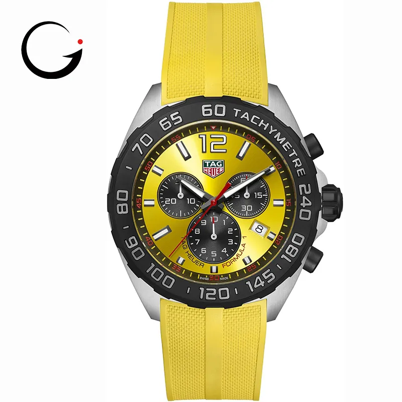 TAG019 TAG Heuer Watch Formula 1 Chronograph Yellow