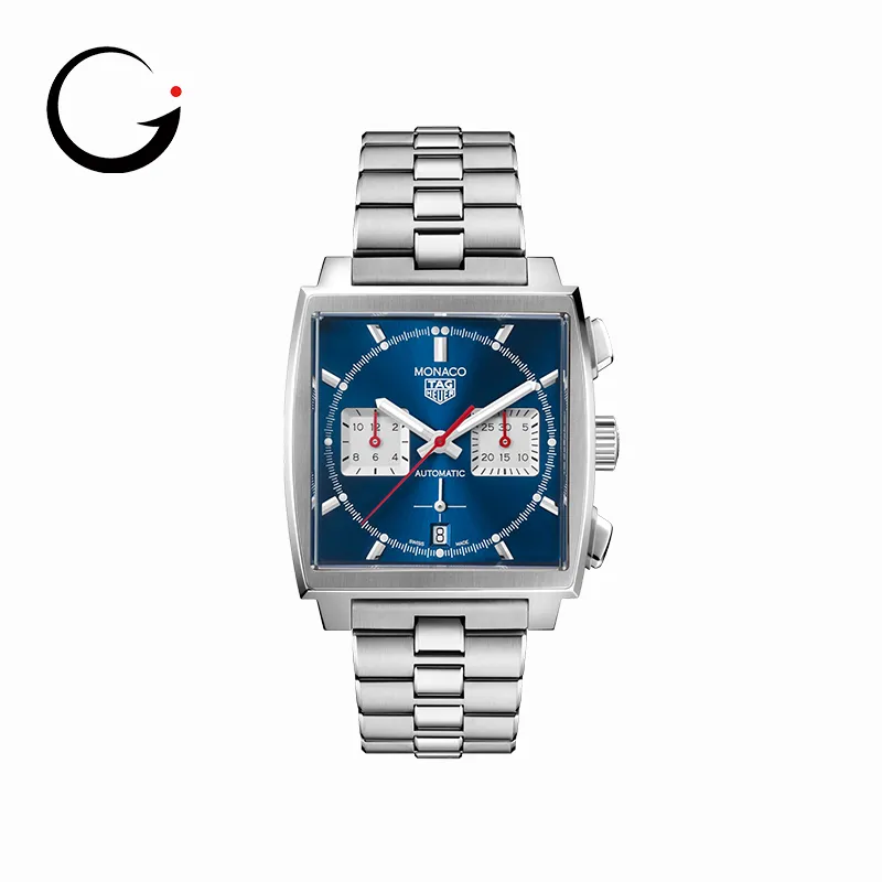 TAG073 TAG HEUER MONACO Automatic Chronograph - Diameter 39 mm CBL2111.BA0644