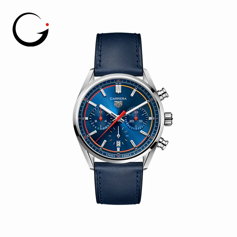 TAG074 TAG HEUER CARRERA CHRONOGRAPH Automatic Chronograph, 42 mm, Steel CBN201D.FC6543