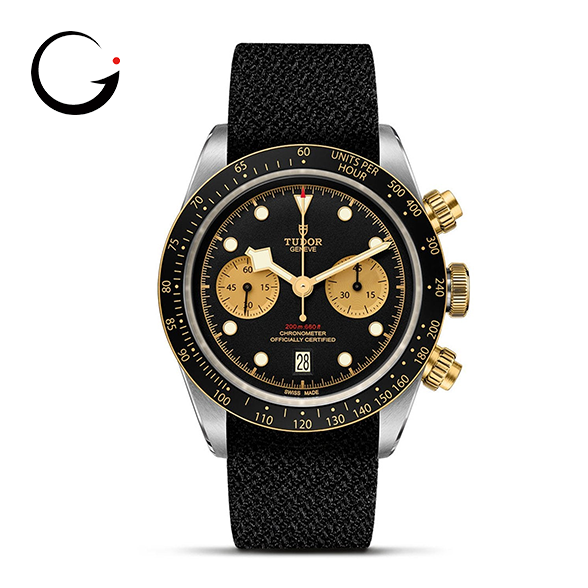 TU009 TUDOR Black Bay Chrono S&G 41mm Steel and Gold