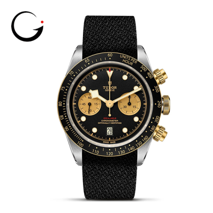 TU009 TUDOR Black Bay Chrono S&G 41mm Steel and Gold