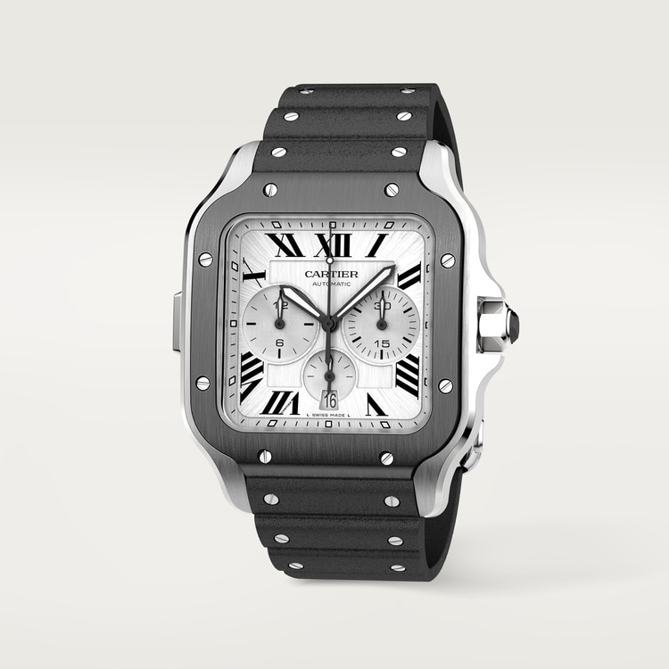 CA011 SANTOS DE CARTIER CHRONOGRAPH WATCH WSSA0017