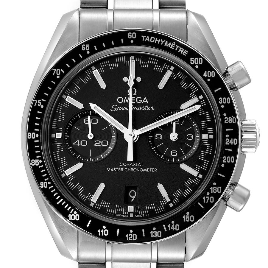 OM048 Omega Speedmaster Racing Co-Axial 44 Steel Mens Watch 329.30.44.51.01.001