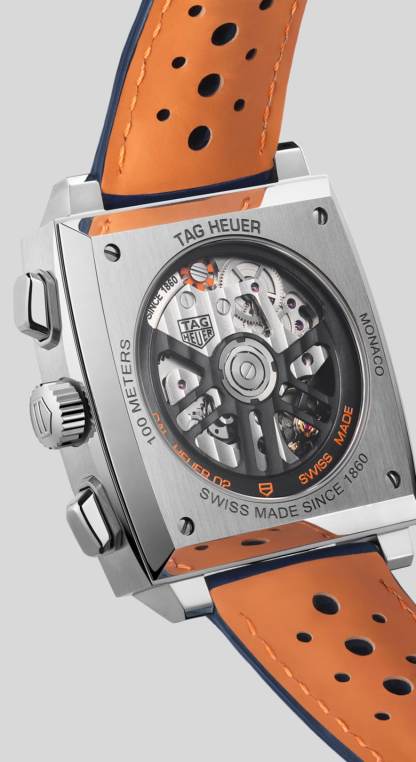 TAG005 TAG HEUER MONACO X GULF Automatic Chronograph - Diameter 39 mm CBL2115.FC6494