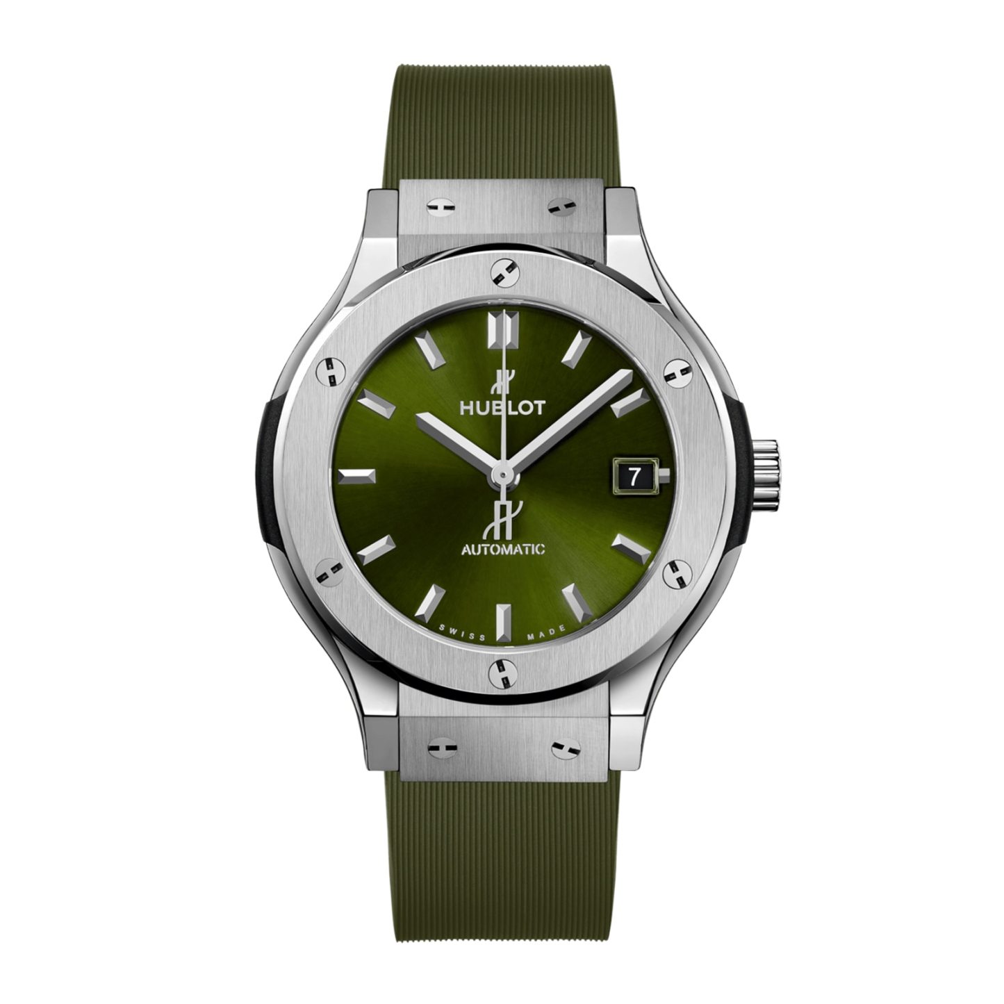 HB121 HUBLOT Classic Fusion Titanium Green 38mm 565.NX.8970.RX